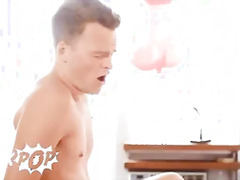 Twink Pop - Stripper William Seed Surprises Brent North With His Amazing Body & They End Up Fucking
