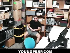 Punk Thief Enjoys In His Hardcore Anal Punishment - YOUNGPERP.COM