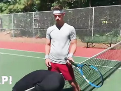 Papi - Michael DelRay & Michael Boston Sucking Each Dick After Playing Tennis