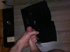 Gay boy jerking at home