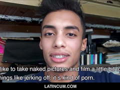 Young Amateur Latino Boy With Braces Fucked For Cash