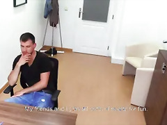 Cute Lean Guy Gets Paid To Suck Cock At The Train Station And Then Fuck Bareback - Bigstr 243