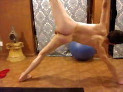 Cute Twink Erotic Yoga