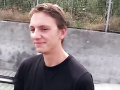 CZECH HUNTER 463 - Twink Happily Takes A Cock In His Ass & Mouth For Cash