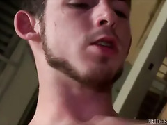 HUNG Twink Aiden Ward Fucks Dudes At Work!!