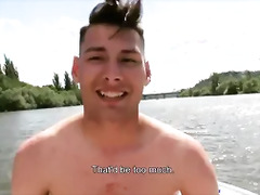 Czech Hunter 542 - Horny Male Stud Interviews The New Employee And Fucks Him