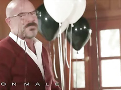 IconMale - Two Hunks have their own party with blowjobs and ass fucking