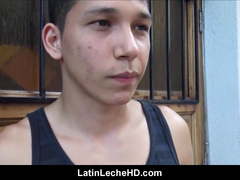 Young Straight Latino Twink Fucked By Gay Guy For Cash